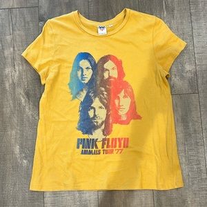 Pink Floyd junk food band tee t shirt